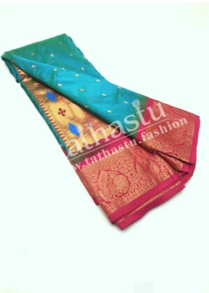 TATHASTU ART SILK KANJEEVARAM SAREE
