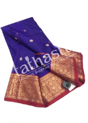 TATHASTU PURE SILK CHANDERI SAREE
