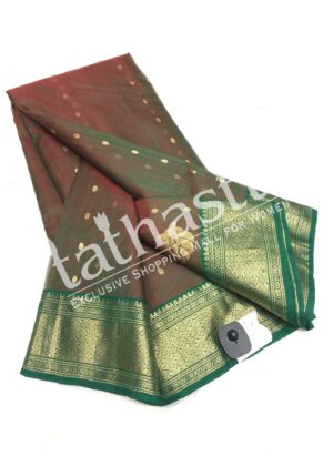 TATHASTU PURE SILK CHANDERI SAREE