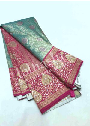 TATHASTU ART SILK BROCADE SAREE