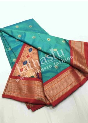 TATHASTU PURE SILK PAITHANI 9-YARD SAREE