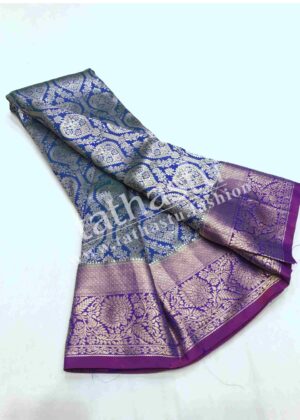 TATHASTU PURE SILK BROCADE SAREE