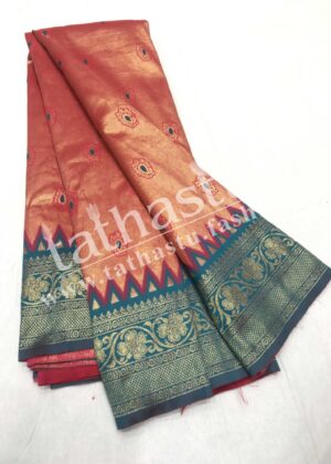 TATHASTU ART SILK BROCADE SAREE