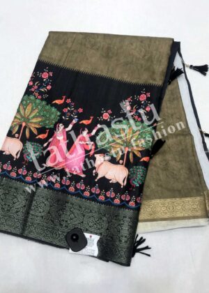 TATHASTU PRINTED COTTON SAREE