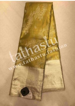 TATHASTU PURE SILK TISSUE SAREE
