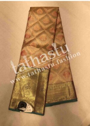 TATHASTU PURE SILK TISSUE SAREE