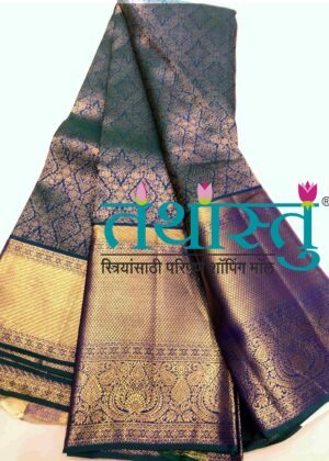 TATHASTU PURE SILK BROCADE SAREE