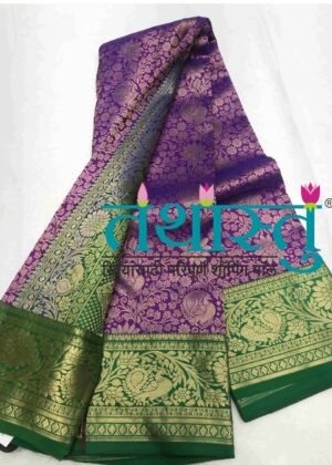 TATHASTU PURE SILK BROCADE SAREE