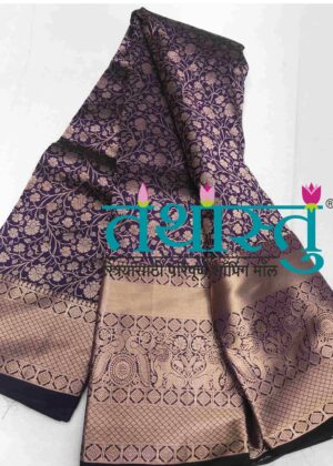 TATHASTU PURE SILK BROCADE SAREE
