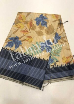 TATHASTU PRINTED COTTON SAREE