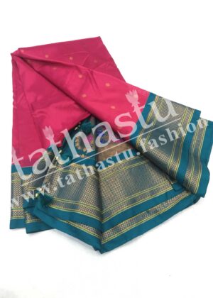 TATHASTU ART SILK PAITHANI 9-YARD SAREE