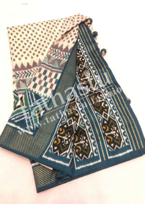 TATHASTU RAW SILK PRINTED SAREE