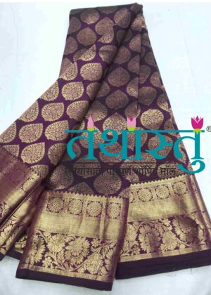 TATHASTU PURE SILK BROCADE SAREE