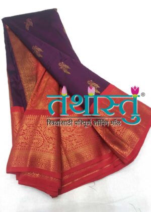 TATHASTU ART SILK KANJEEVARAM SAREE