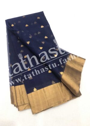 TATHASTU PURE SILK CHANDERI SAREE