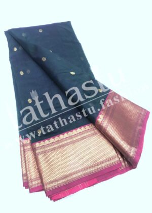 TATHASTU PURE SILK CHANDERI SAREE