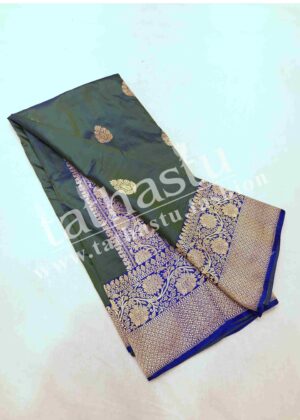 TATHASTU PURE SILK BANARASI KATAN SAREE