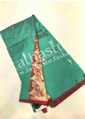 TATHASTU PURE SILK BANARASI KATAN SAREE