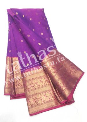 TATHASTU PURE SILK CHANDERI SAREE