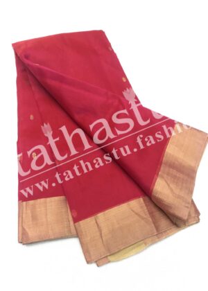 TATHASTU PURE SILK CHANDERI SAREE
