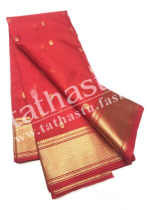 TATHASTU PURE SILK CHANDERI SAREE