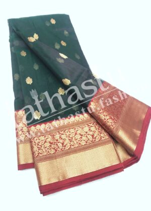 TATHASTU PURE SILK CHANDERI SAREE