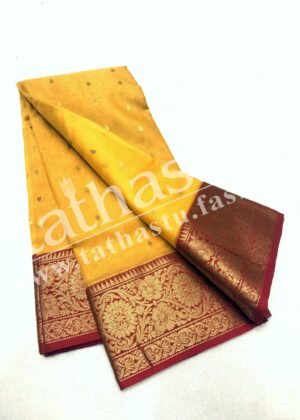 TATHASTU PURE SILK CHANDERI SAREE