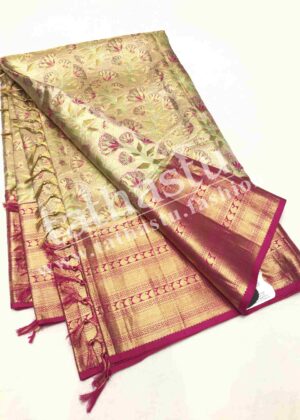 TATHASTU PURE SILK TISSUE SAREE