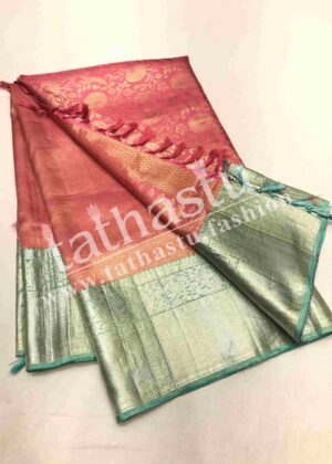 TATHASTU PURE SILK TISSUE SAREE
