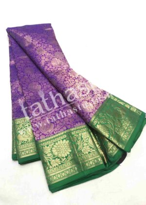 TATHASTU PURE SILK BROCADE SAREE