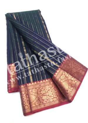 TATHASTU PURE SILK CHANDERI SAREE