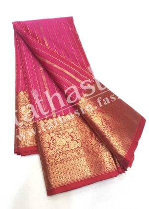 TATHASTU PURE SILK CHANDERI SAREE