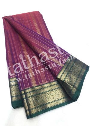 TATHASTU PURE SILK CHANDERI SAREE