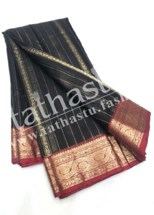 TATHASTU PURE SILK CHANDERI SAREE