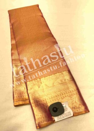 TATHASTU PURE SILK BROCADE SAREE