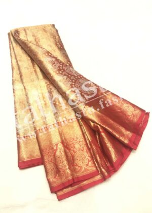 TATHASTU PURE SILK TISSUE SAREE