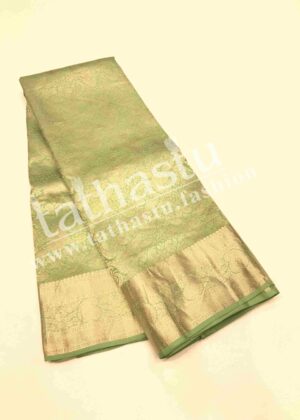 TATHASTU PURE SILK BROCADE SAREE