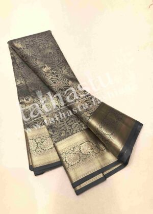 TATHASTU PURE SILK BROCADE SAREE