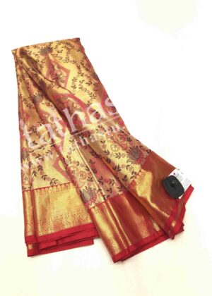 TATHASTU PURE SILK TISSUE SAREE