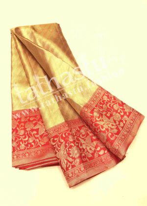 TATHASTU PURE SILK TISSUE SAREE