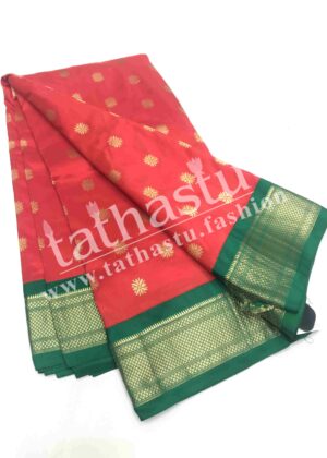 TATHASTU PURE SILK PAITHANI 9-YARD SAREE