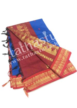 TATHASTU TRADITIONAL GADWAL COTTON SAREE