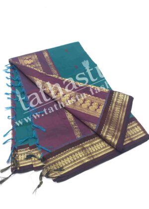 TATHASTU TRADITIONAL GADWAL COTTON SAREE