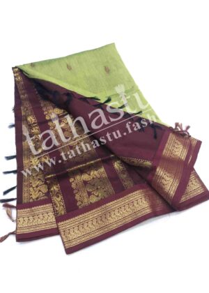 TATHASTU TRADITIONAL GADWAL COTTON SAREE