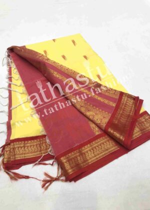 TATHASTU TRADITIONAL GADWAL COTTON SAREE