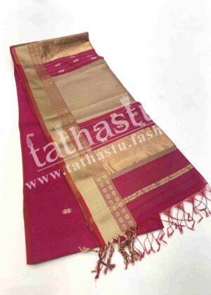 TATHASTU TRADITIONAL MAHESHWARI COTTON SAREE