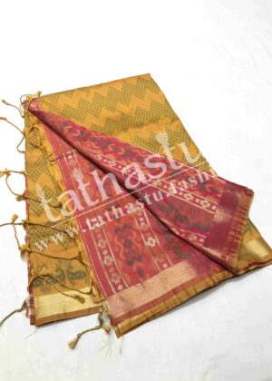 TATHASTU ART SOFT SILK SAREE