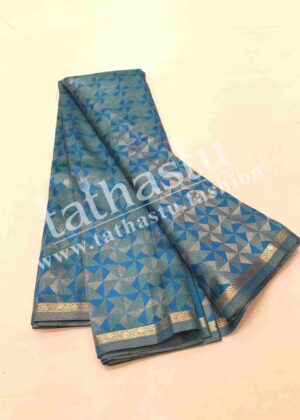 TATHASTU PURE SILK TISSUE BROCADE SAREE