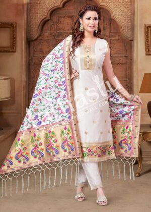 TATHASTU READYMADE FACNY PAITHANI DRESS