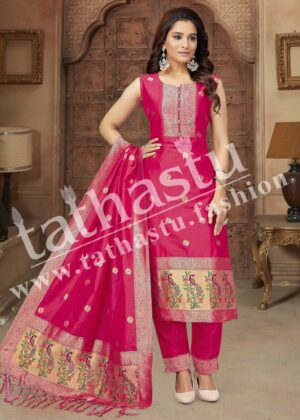 TATHASTU READYMADE TRADITIONAL PAITHANI DRESS